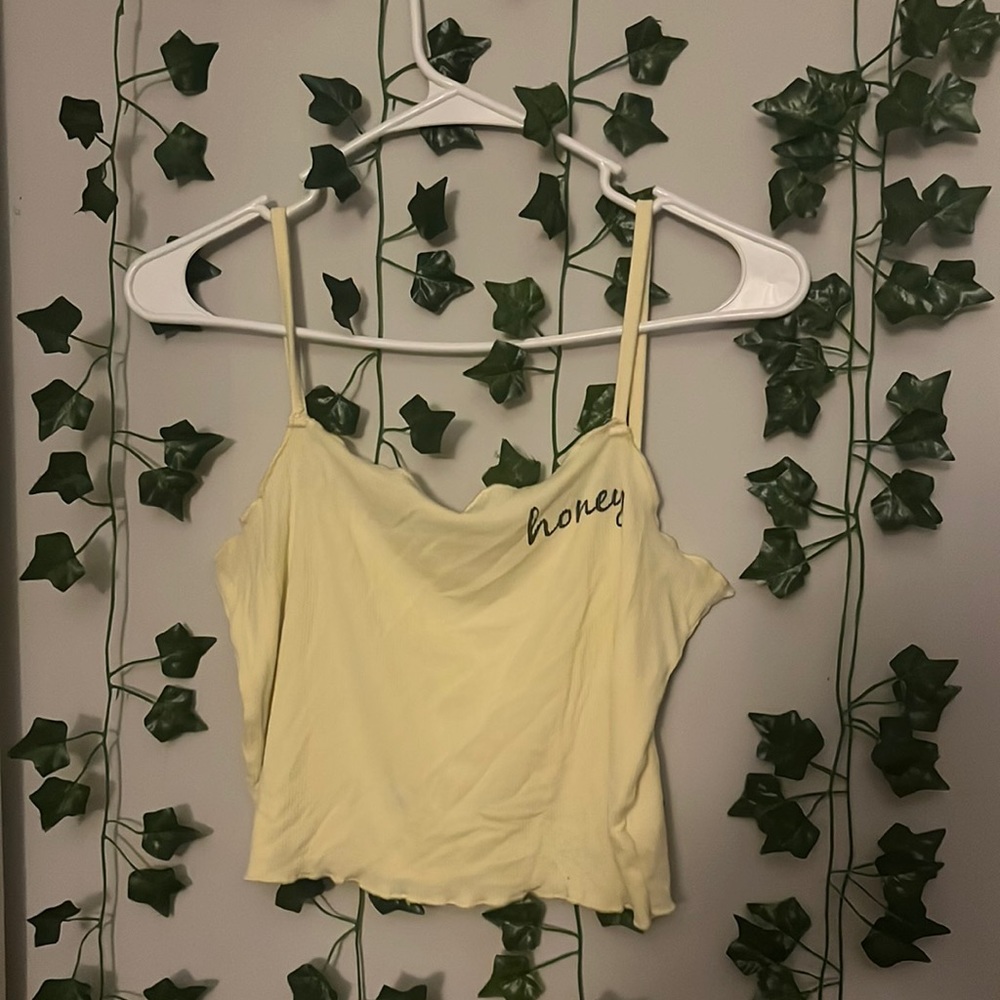 Yellow Tank Top